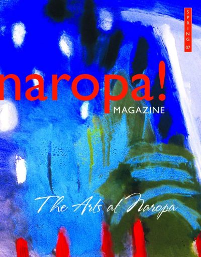 Naropa Magazine Spring 2007, featured image